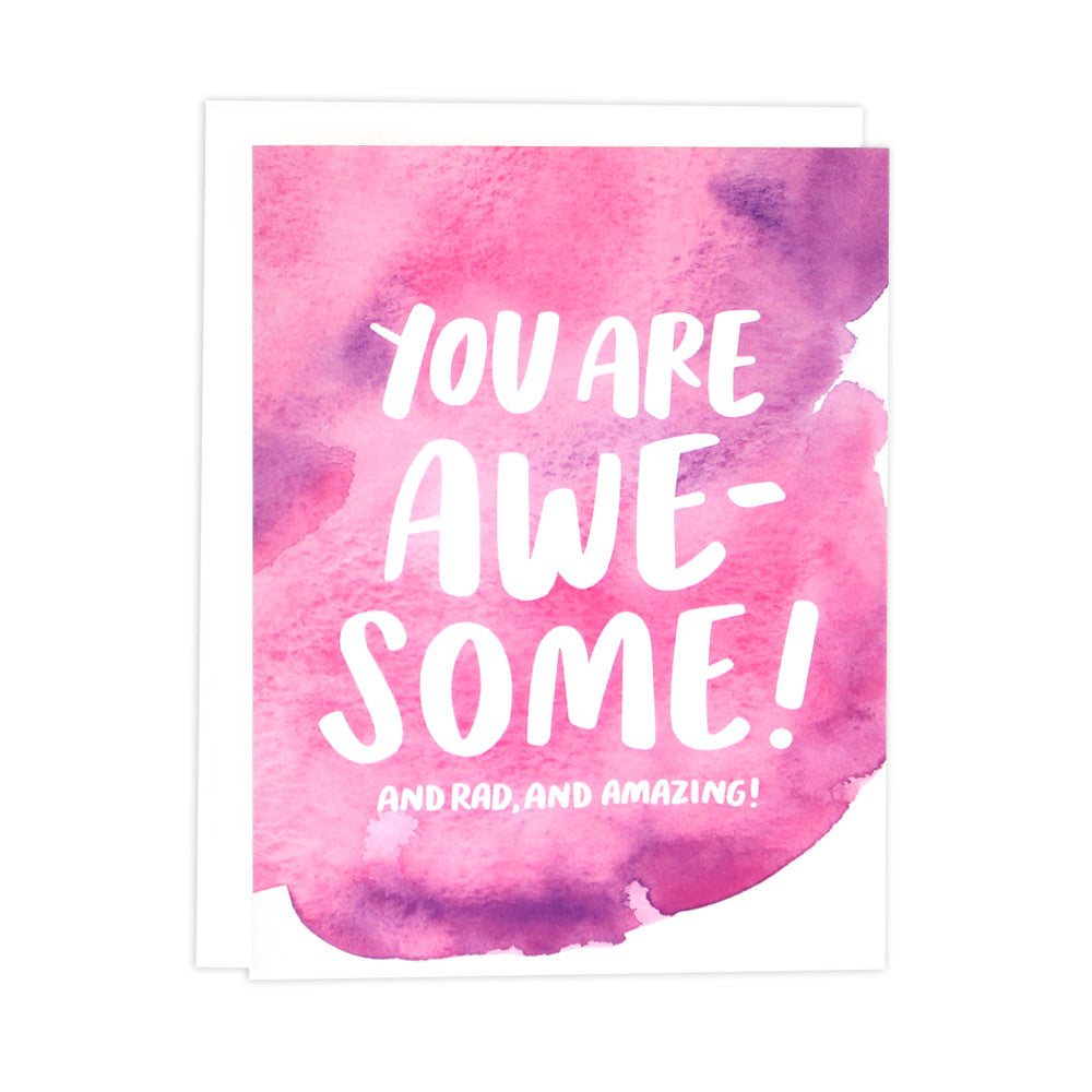 You Are Awesome Card
