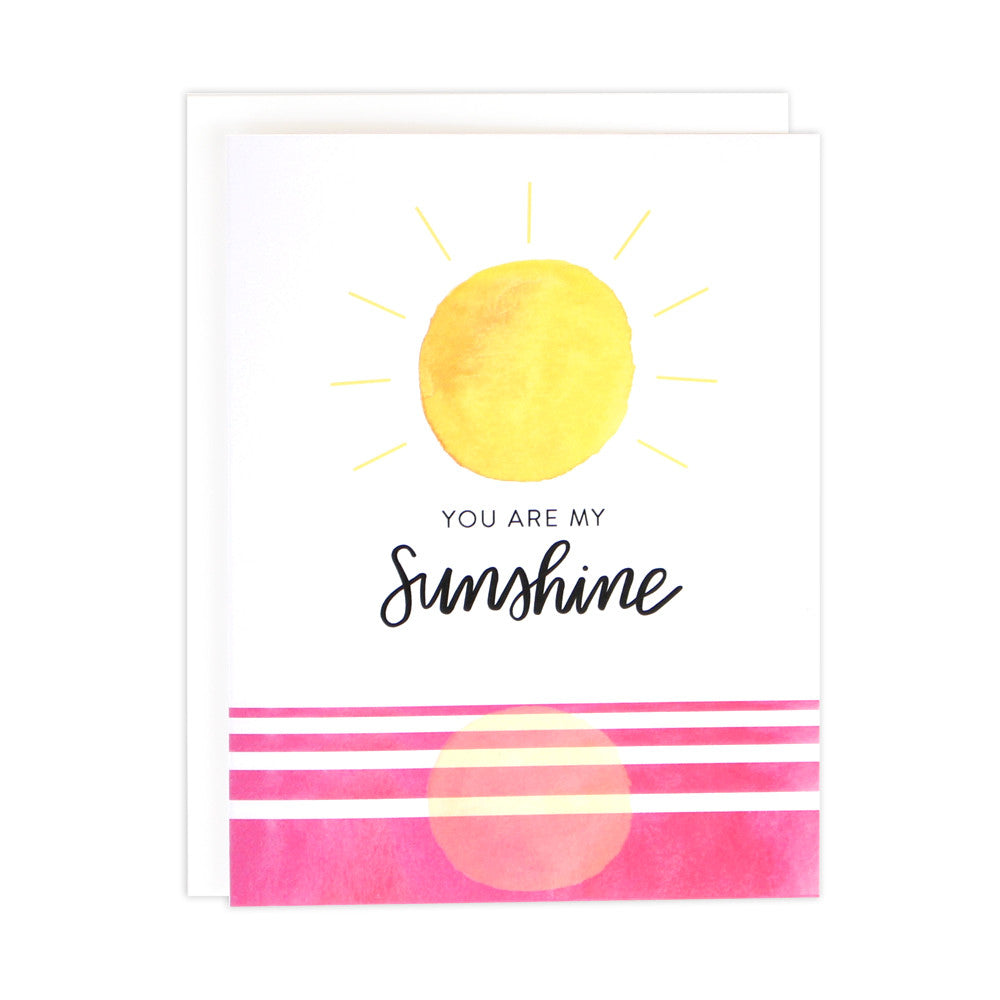You Are My Sunshine Card